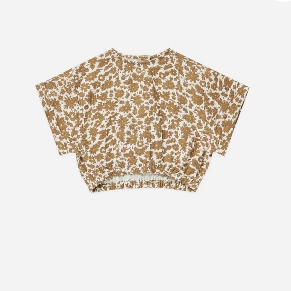 NWT Rylee + Cru Joelle Top || Gold Gardens 8-9 - Picture 1 of 6